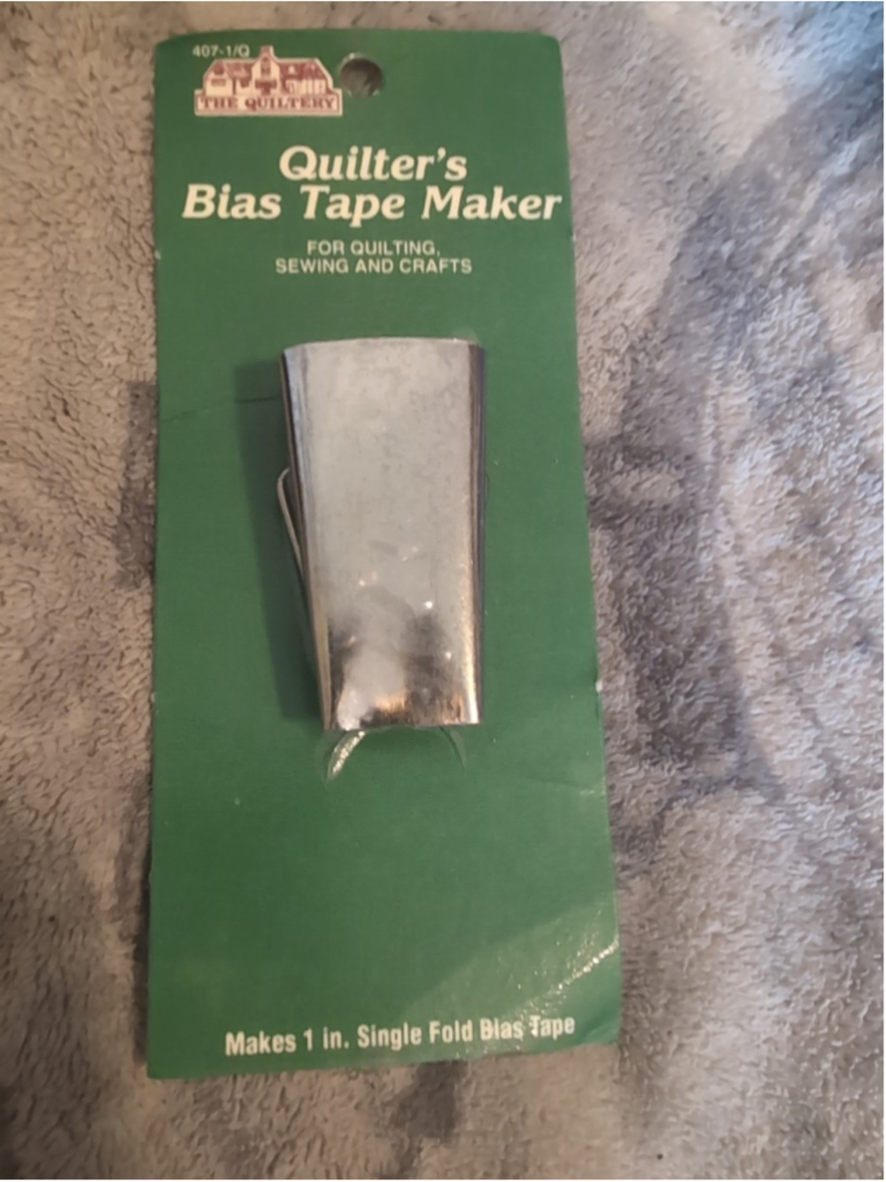 NOS The Quiltery - Quilter's Bias Tape Maker #401-1/Q